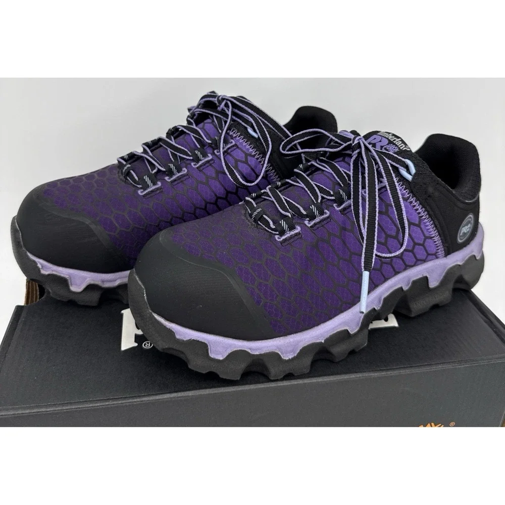 Timberland PRO Powertrain Sport SD35 Alloy Safety Toe Work Shoes Women's 7.5